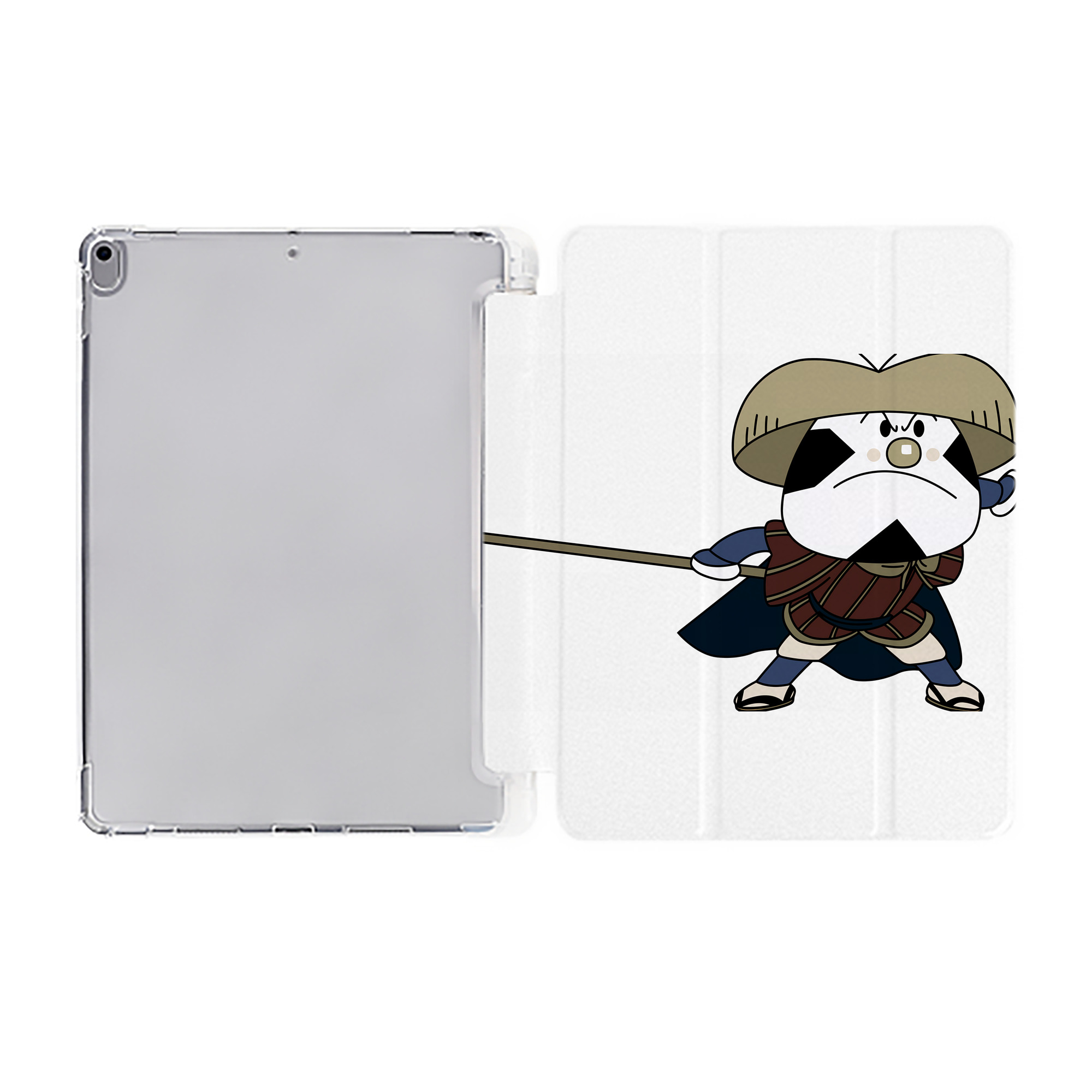 （画像用） アンパンマン Anpanman IPad ケース ペン収納付き 三つ折りスタンド PUレザー×シリコン 対応機種9.5/10.5/10.9インチ